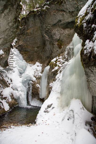 istock Great Falcon Gorge in winter 1273589001