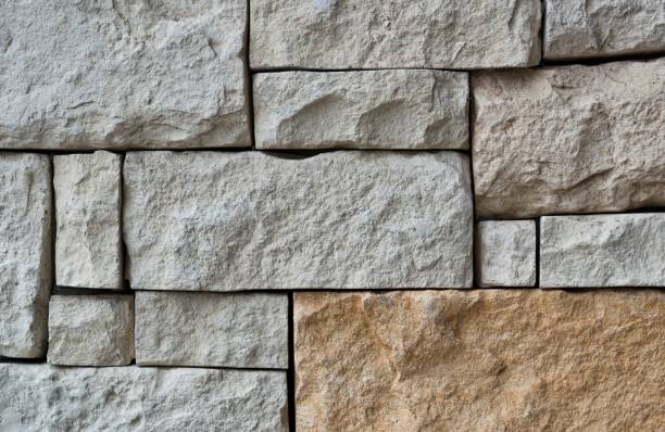 rough stone blocks background image white colors. - stacking stone rock full imagens e fotografias de stock