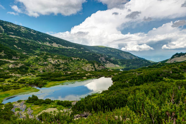 Lake in Pirin mountain, Bulgaria, Europe.