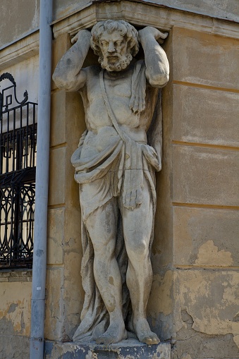 Statue of Corgon in Nitra