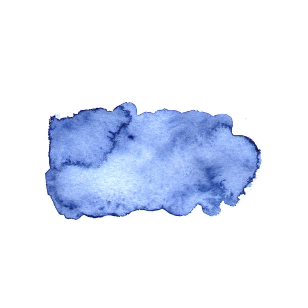 istock Abstract watercolor brush stroke painted background. Texture paper. 1273594485