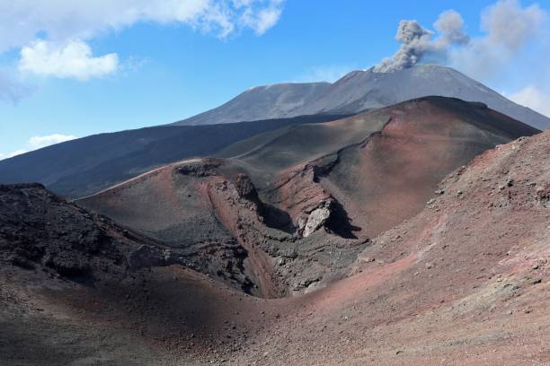 istock Etna - Panorama upstream from barbagallo lower crater 1273601740