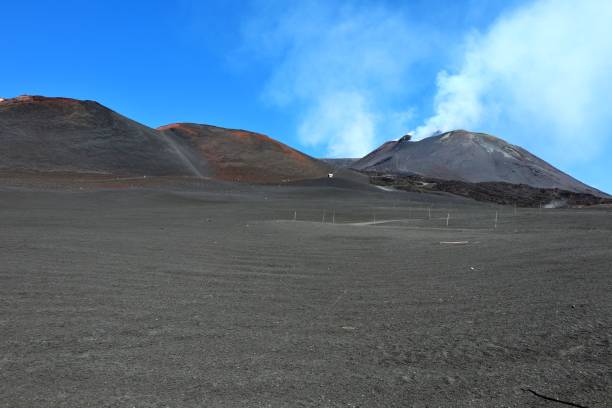 istock Etna - Glimpse of the craters from the bus 1273601816