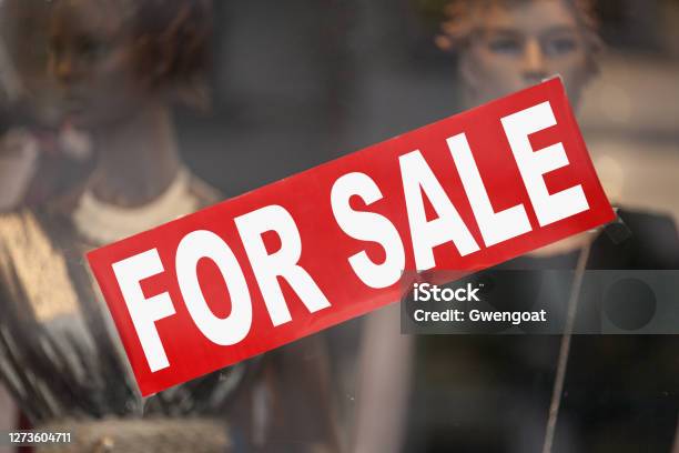 For Sale Banner Stock Photo - Download Image Now - Advertisement, Bankruptcy, Banner - Sign