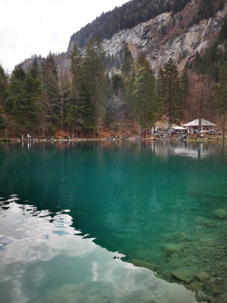 istock Blue lake. Bern Switzerland 1273606191