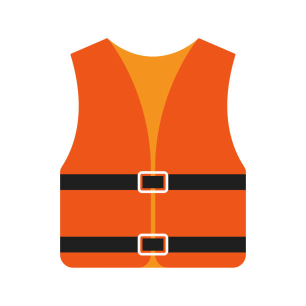 구명 조끼 아이콘 - life jacket stock illustrations