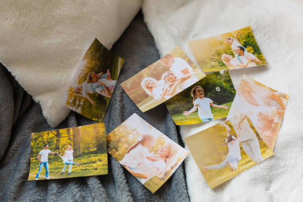 istock Frame with old paper and photos 1273609605