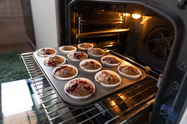 istock Fresh baked muffins just pulled out of oven 1273619155