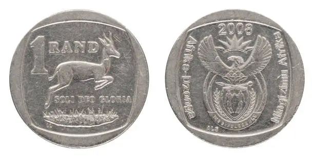 1 South African Rand - ZAR - from 2008