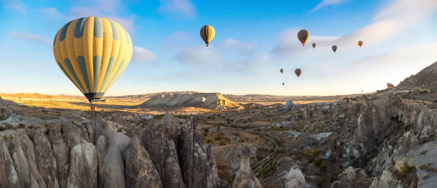 istock Hot air Balloons flight in Cappadocia 1273649003