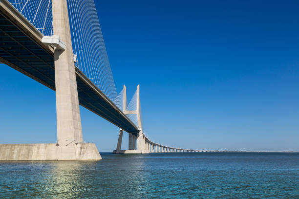 istock Vasco da Gama Bridge in Lisbon 1273649136