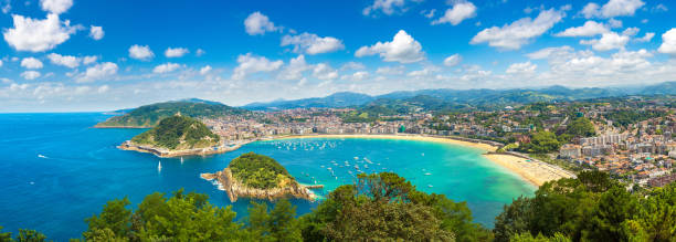 istock Panoramic view of San Sebastian 1273650172