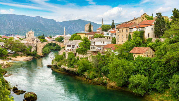 istock The Old Bridge in Mostar 1273657226