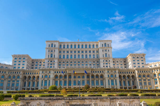 istock Parliament in Bucharest, Romania 1273657629