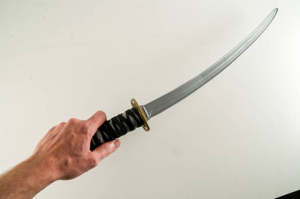 istock Close-up of Katana Sword 1273659746