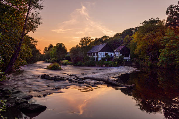 istock Wipperkotten in Solingen, Germany, at sunset 1273659855