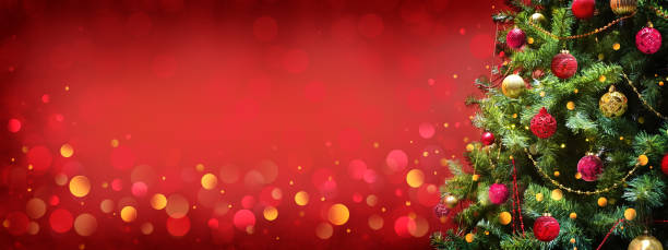 istock Christmas and New Year holiday background with copy space for your text. 1273671471