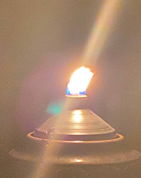 istock Flame of Oil Lamp 1273673655