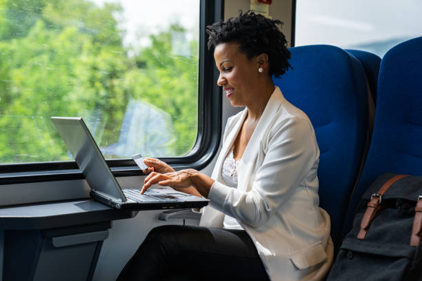 istock Paying the bills on the way home 1273675246