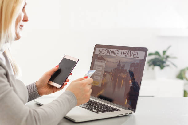 istock Hands holding credit card and using mobile smart phone with morning, Online shopping. 1273687670