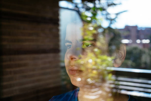 istock Portrait Of Boy In Bubbles 1273689261