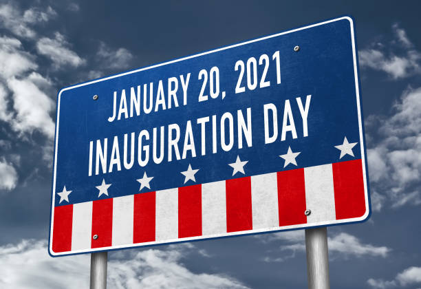 Inauguration Day in 2021 for the elected President Inauguration Day in 2021 for the elected President inauguration into office photos stock pictures, royalty-free photos & images