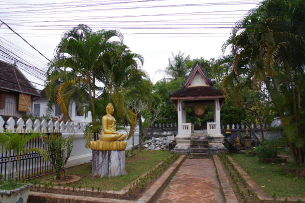 istock Buddhist temple in Luang Prabang 1273711184