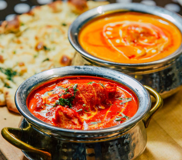 istock Assorted indian food  curry and dish 1273713618