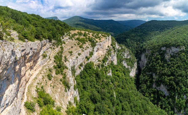 istock canyon in the Crimea on a sunny day with clouds 1273714841