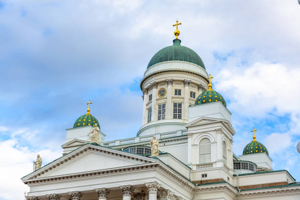 istock Famous Helsinki Cathedral in day , Helsinki, Finland 1273716443