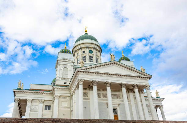istock Famous Helsinki Cathedral in day , Helsinki, Finland 1273716535