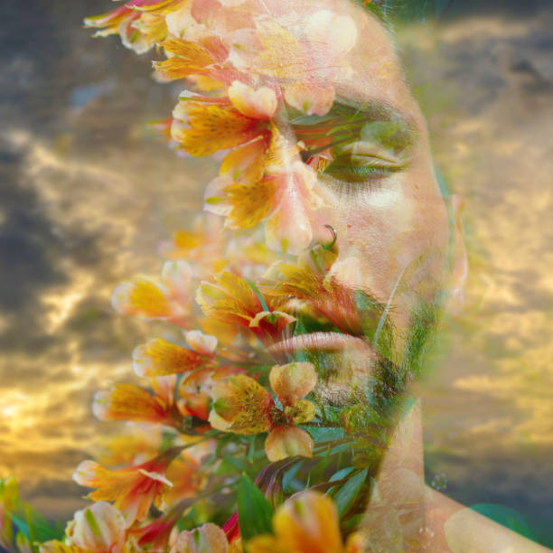 istock Creative photo manipulation of a portrait 1273723030