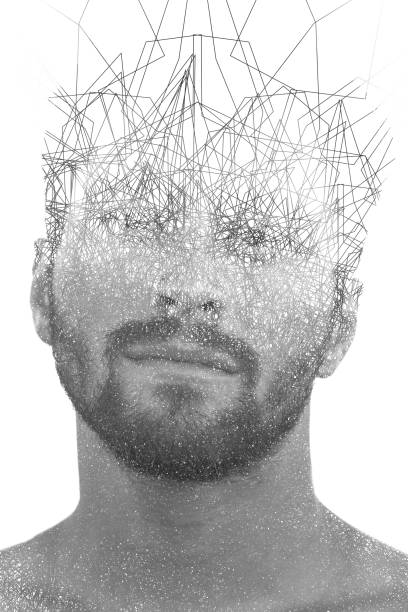 istock Portrait combined with a digital illustration 1273725075