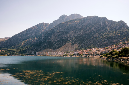 Egirdir lake in Isparta, Turkey