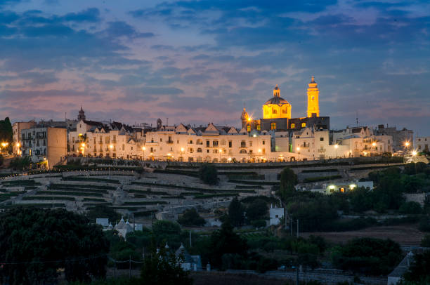 vesnice locorotondo - locorotondo - stock snímky, obrázky a fotky