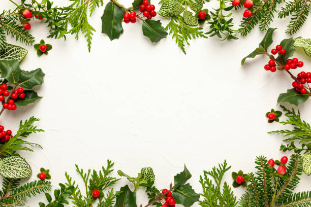 istock Christmas background with branches of fir tree, 1273745723