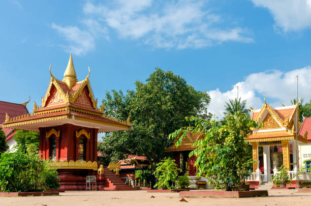 istock SIEM-REAP, CAMBODIA - DECEMBER 9, 2016. Cambodian Temples with Pagodas. 1273745786