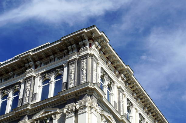 istock Architectural details on a building built from the nineteenth century 1273748927