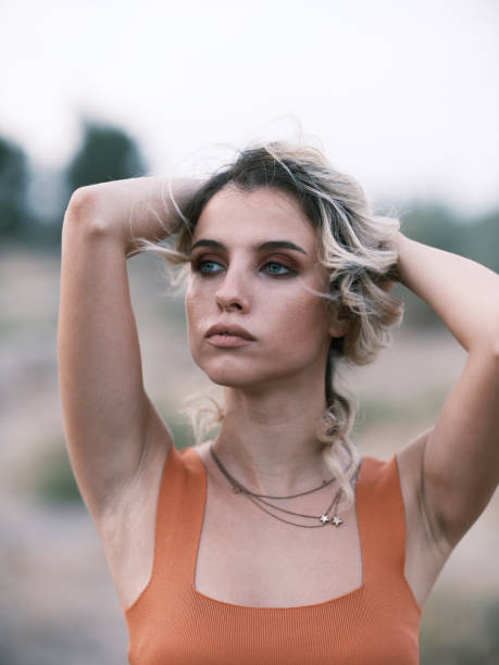 istock Portrait of young blonde woman 1273751663