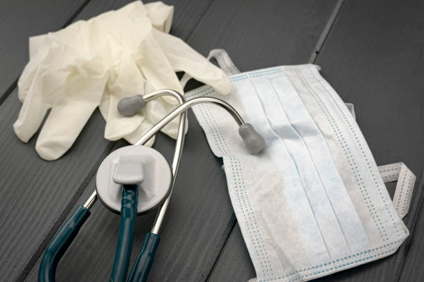 istock Personal protective equipment for doctors and nurses in a Hospital for the detection of contagious diseases such as coronavirus 1273754191