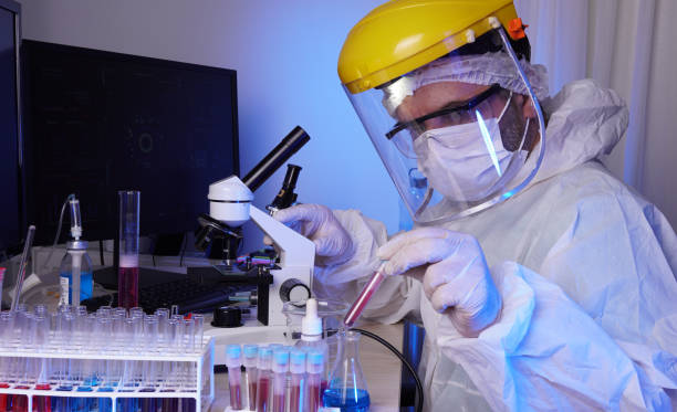 istock Scientist researching covid-19 vaccine in the laboratory. 1273764807