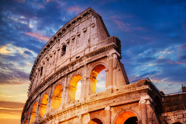 istock Roman Colosseum at Sunset 1273770452