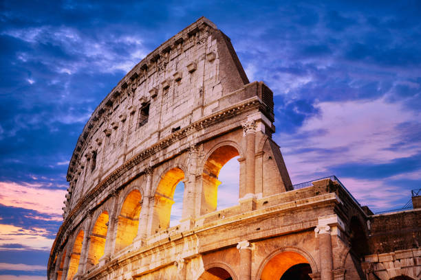 istock Roman Coliseum at Sunset 1273770473
