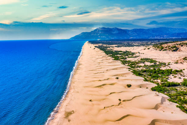 istock Elevated view of Patara Beach, Antalya 1273776225