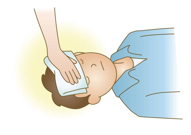 응급 - bandage wound first aid gauze stock illustrations