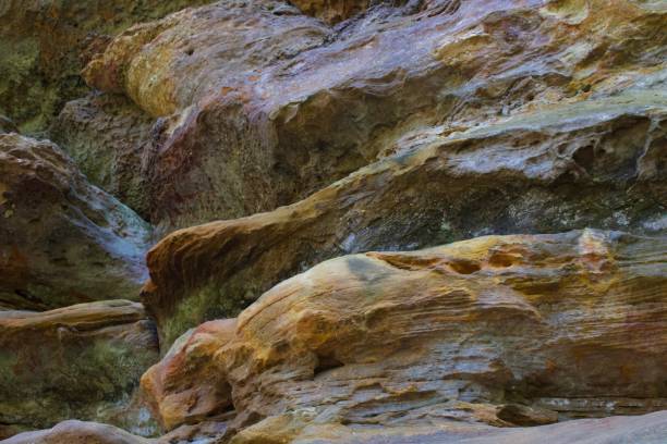 istock Smooth Wave of Rocks 1273800297