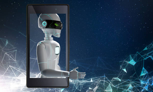 istock Welcome to futuristic technology concept 1273806325