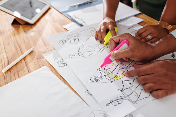 istock Drawing fashion sketches 1273810456