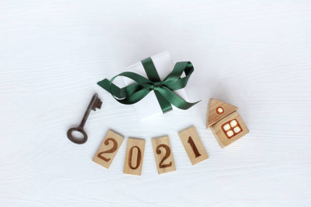 retro Congratulations on the new house in 2021