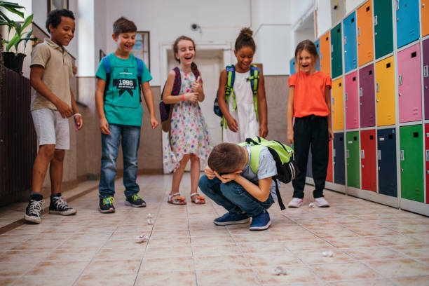 istock Peer violence in the school 1273837852